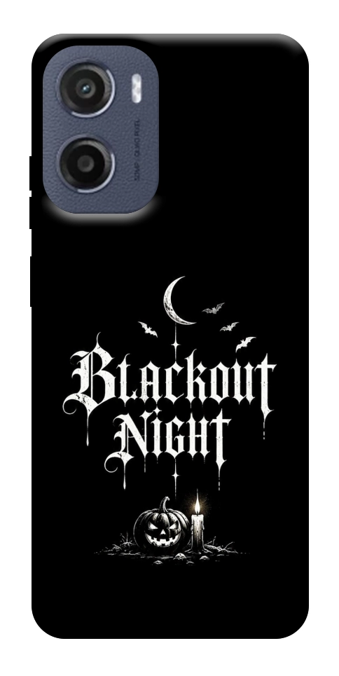Чехол Blackout night для Motorola Moto G05