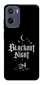 Чехол Blackout night для Motorola Moto G05