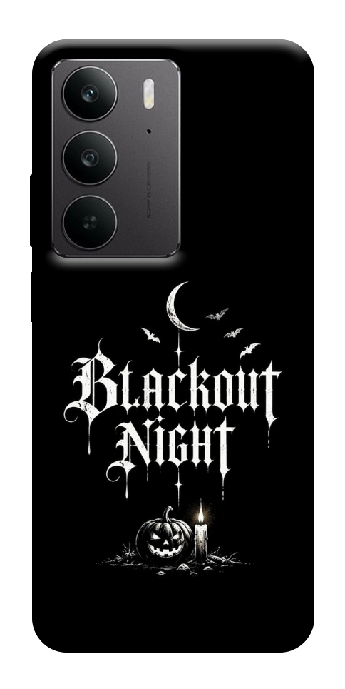 Чехол Blackout night для Realme C75