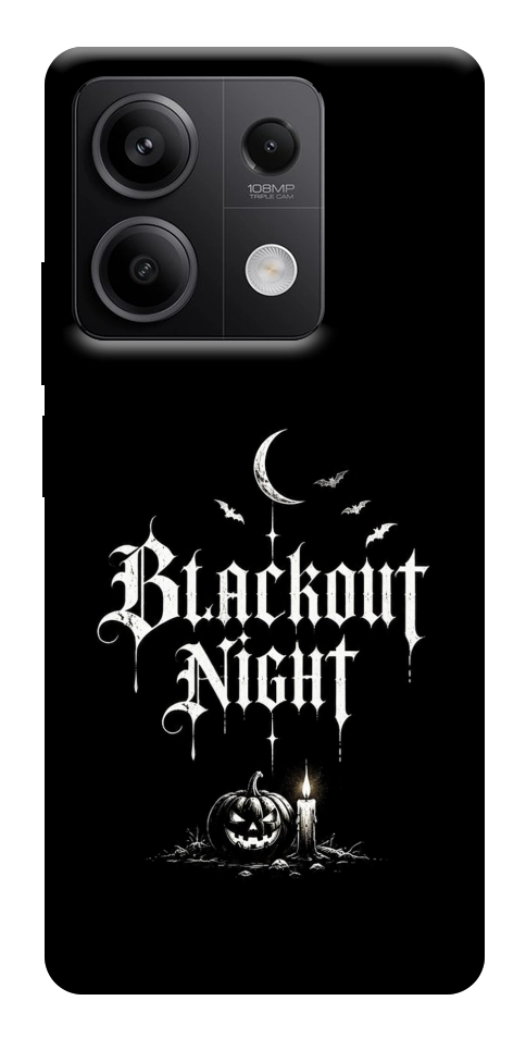 Чохол Blackout night для Xiaomi Redmi Note 13 5G