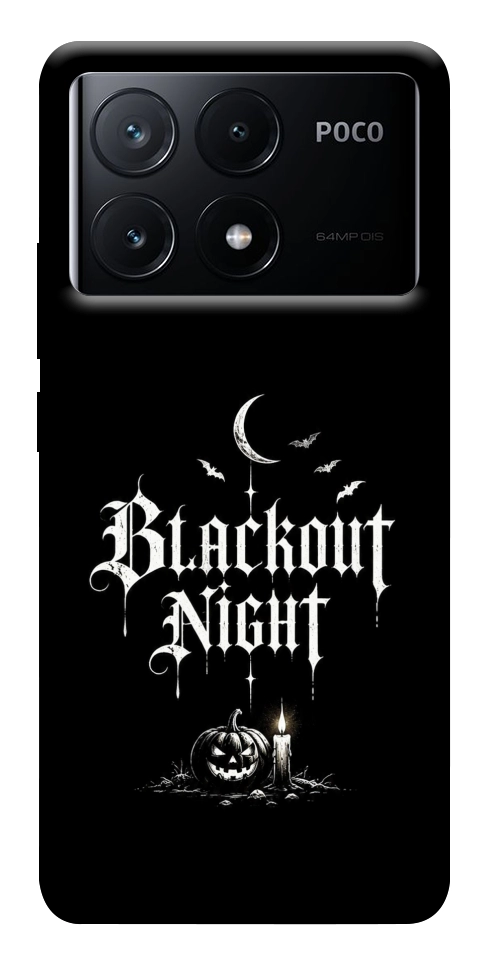 Чехол Blackout night для Xiaomi Poco X6 Pro