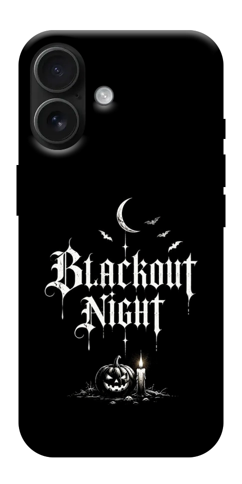 Чехол Blackout night для iPhone 17