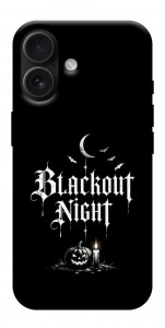 Чехол Blackout night для iPhone 17