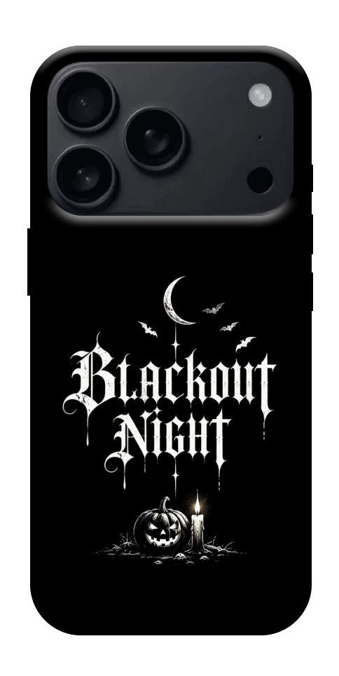 Чехол Blackout night для iPhone 17 Pro Max