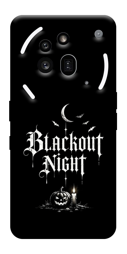 Чехол Blackout night для Nothing Phone (3a) Pro