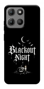 Чехол Blackout night для Motorola Moto G15 Power