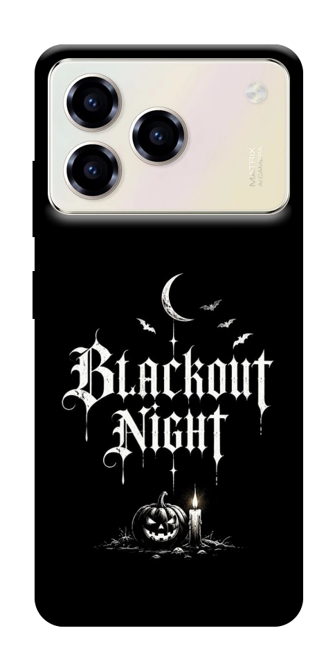 Чехол Blackout night для ZTE Blade A76 4G