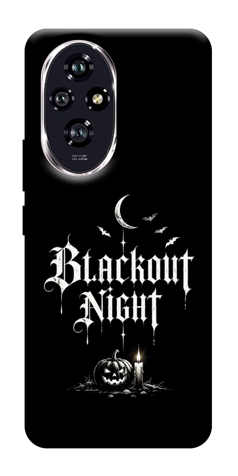 Чехол Blackout night для Huawei Honor 200