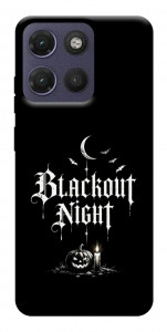 Чехол Blackout night для Motorola Moto G17