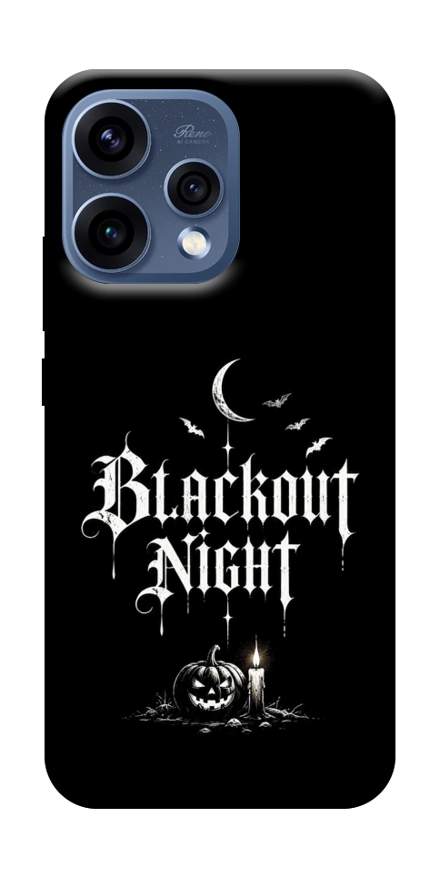 Чохол Blackout night для Oppo Reno 15