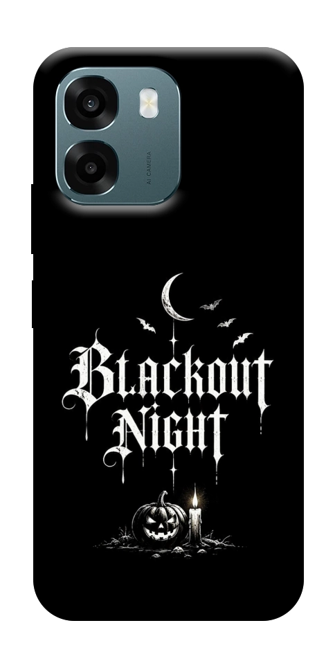Чехол Blackout night для Oppo A6