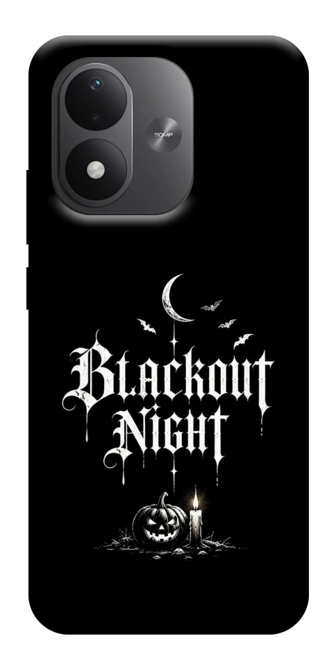 Чехол Blackout night для Xiaomi Redmi Note 17