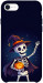 Чехол Cartoon skeleton для iPhone SE (2020)