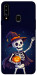 Чехол Cartoon skeleton для Galaxy A20s (2019)