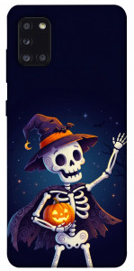 Чехол Cartoon skeleton для Galaxy A31 (2020)