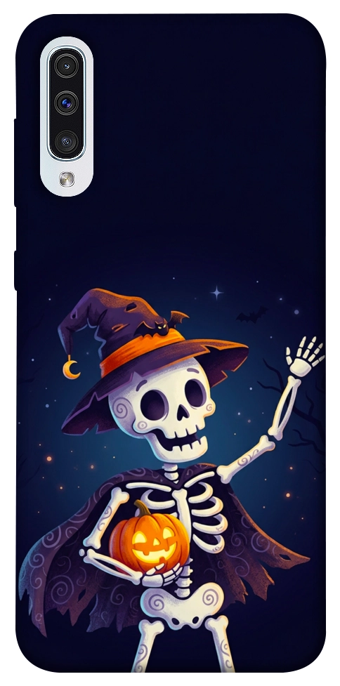 Чохол Cartoon skeleton для Galaxy A50 (2019)
