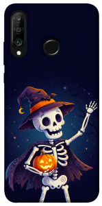 Чехол Cartoon skeleton для Huawei P30 Lite