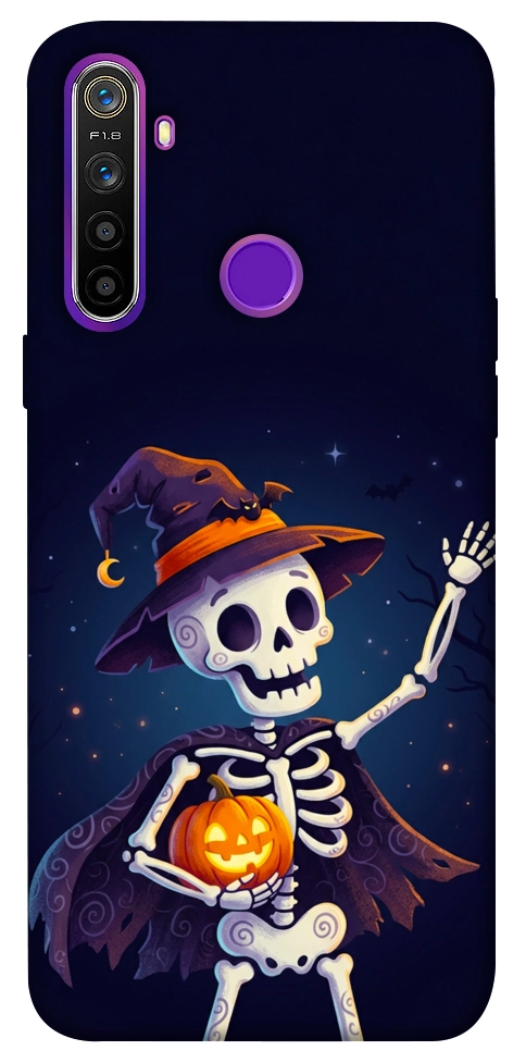 Чохол Cartoon skeleton для Realme 5