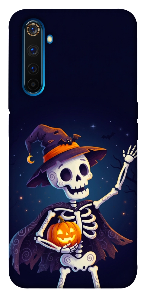Чохол Cartoon skeleton для Realme 6 Pro