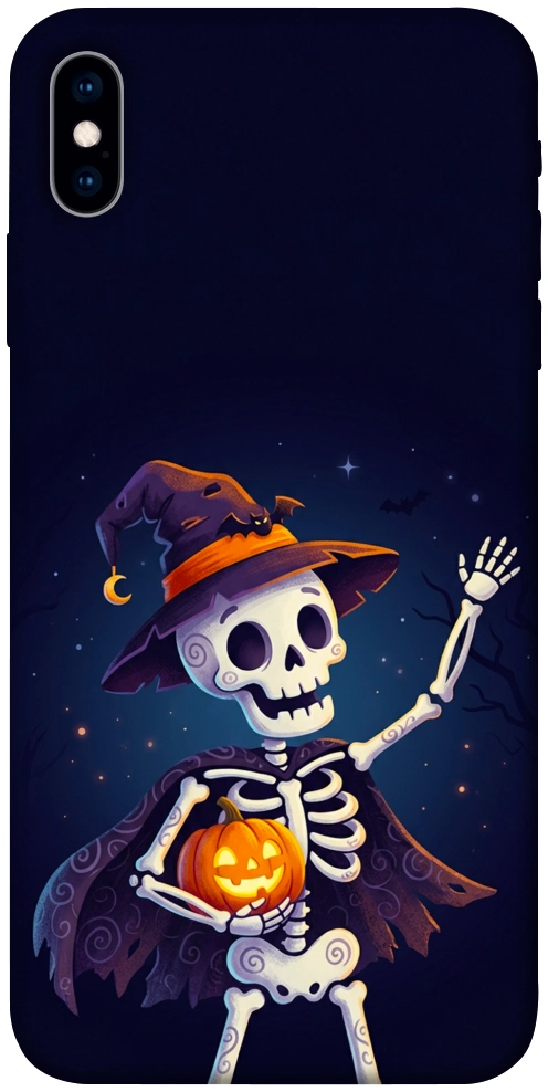 Чохол Cartoon skeleton для iPhone XS