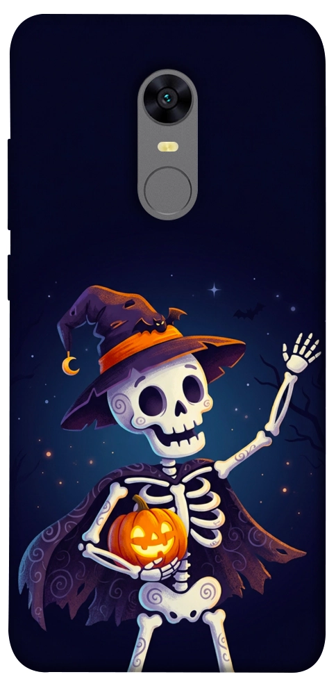 Чехол Cartoon skeleton для Xiaomi Redmi Note 5 (Single Camera)