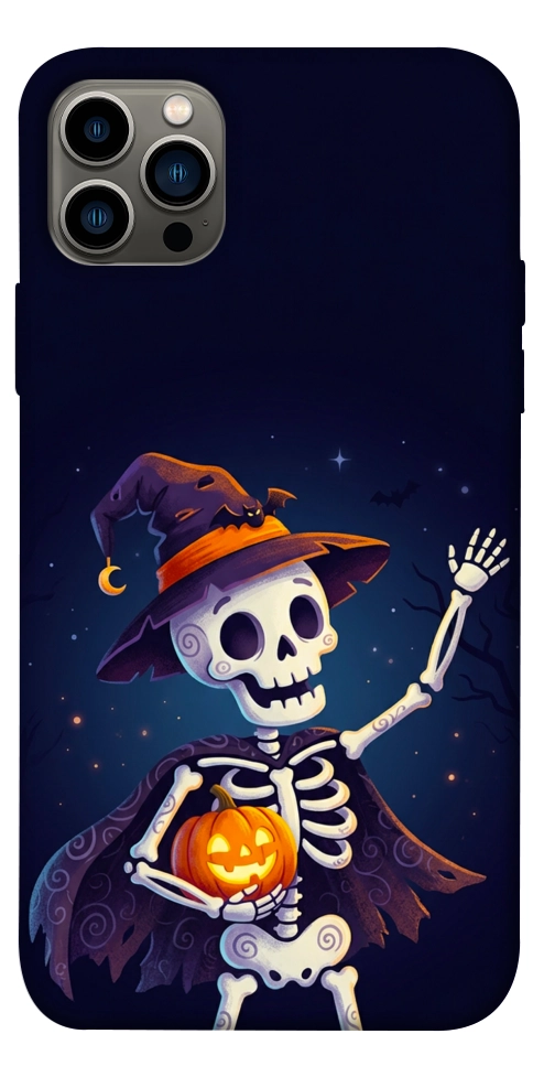 Чехол Cartoon skeleton для iPhone 12 Pro