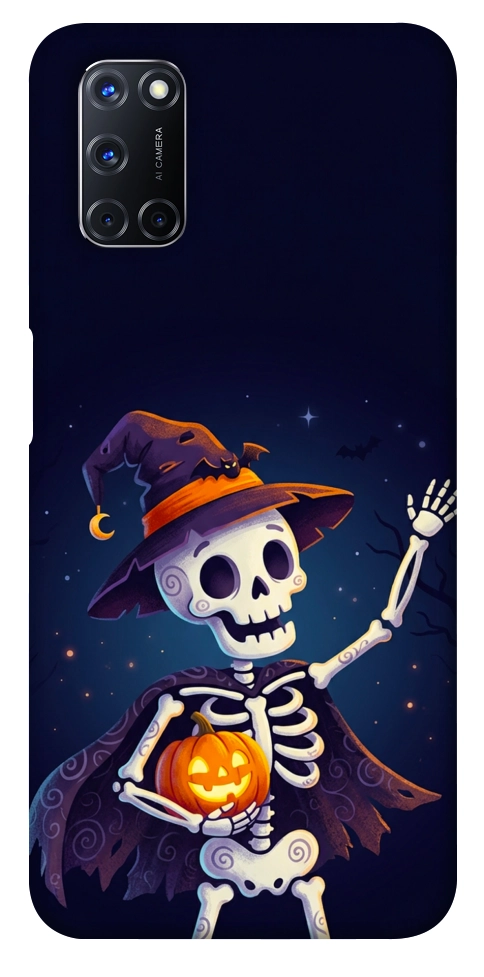 Чехол Cartoon skeleton для Oppo A92