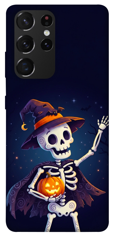 Чехол Cartoon skeleton для Galaxy S21 Ultra