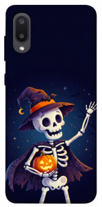 Чехол Cartoon skeleton для Galaxy A02