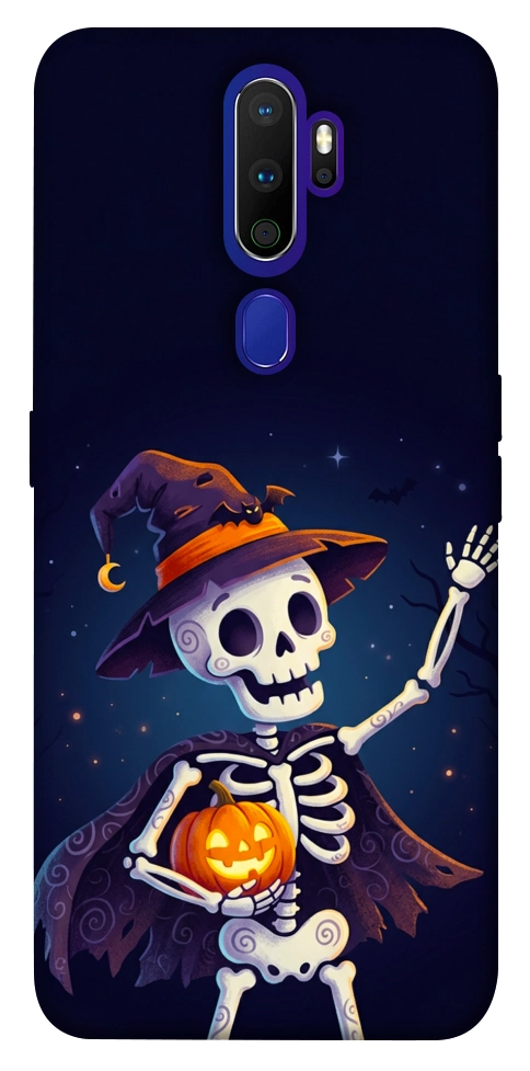 Чохол Cartoon skeleton для Oppo A9 (2020)