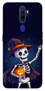 Чохол Cartoon skeleton для Oppo A5 (2020)