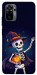 Чехол Cartoon skeleton для Xiaomi Redmi Note 10