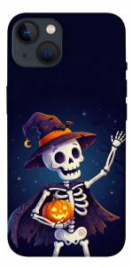 Чехол Cartoon skeleton для iPhone 13