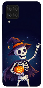 Чехол Cartoon skeleton для Galaxy A22 4G