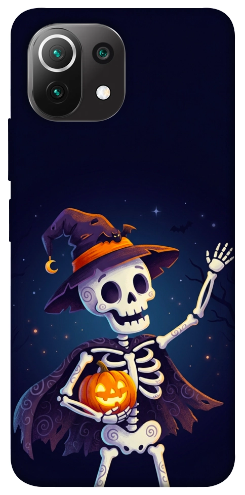 Чехол Cartoon skeleton для Xiaomi Mi 11 Lite