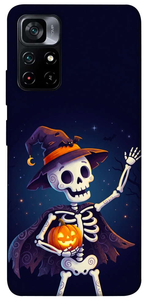 Чехол Cartoon skeleton для Xiaomi Poco M4 Pro 5G
