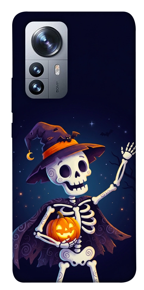 Чехол Cartoon skeleton для Xiaomi 12