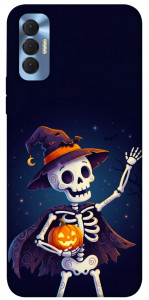 Чехол Cartoon skeleton для TECNO Spark 8P