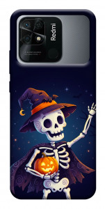 Чехол Cartoon skeleton для Xiaomi Redmi 10C