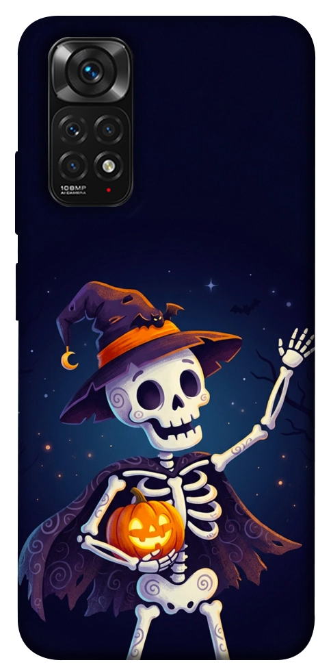 Чохол Cartoon skeleton для Xiaomi Redmi Note 11 (Global)
