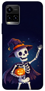 Чехол Cartoon skeleton для Vivo Y21