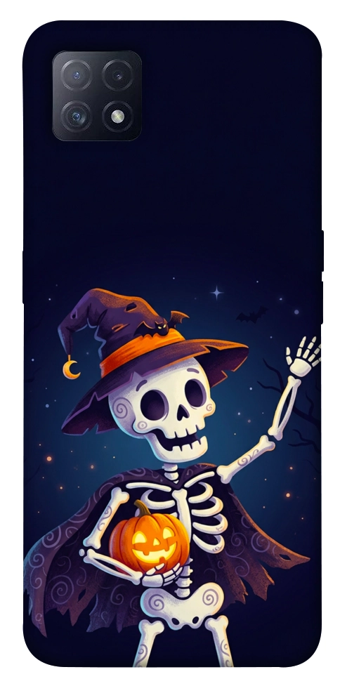 Чохол Cartoon skeleton для Oppo A73 5G
