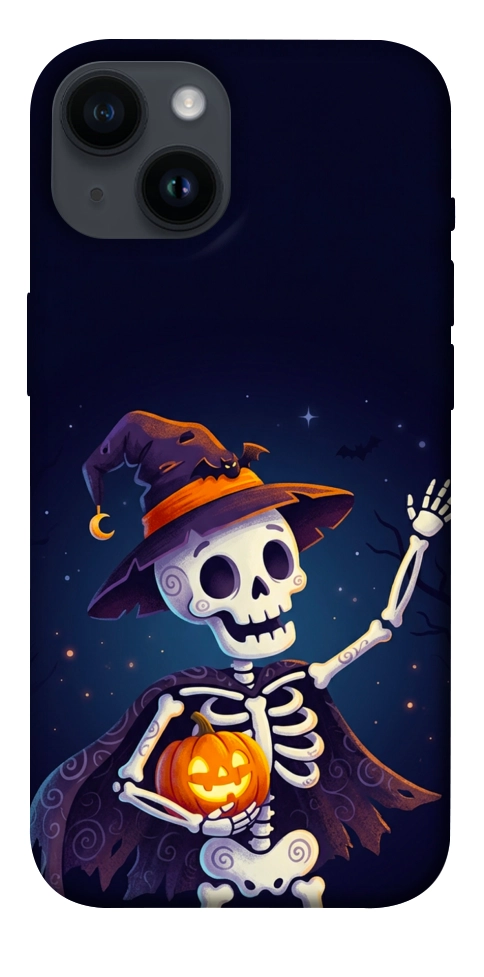 Чехол Cartoon skeleton для iPhone 14
