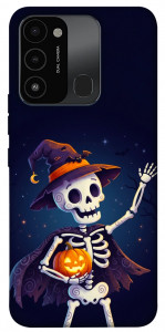 Чохол Cartoon skeleton для TECNO Spark 8C