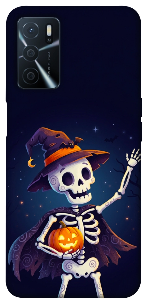 Чехол Cartoon skeleton для Oppo A54s