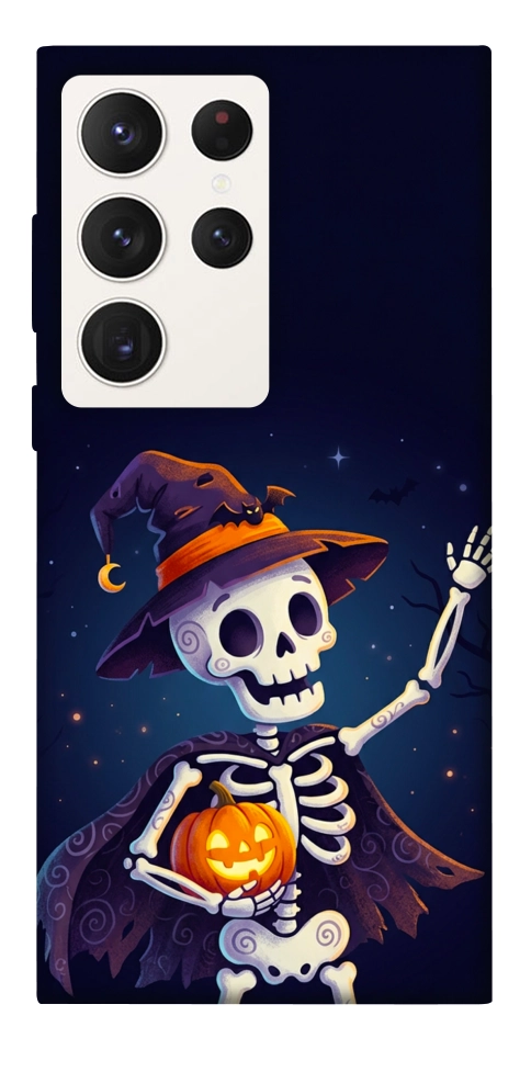 Чехол Cartoon skeleton для Galaxy S23 Ultra
