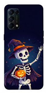 Чохол Cartoon skeleton для Oppo Reno 5 4G