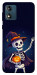 Чехол Cartoon skeleton для Motorola Moto E13