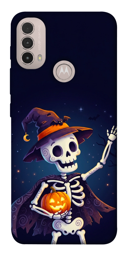 Чохол Cartoon skeleton для Motorola Moto E40