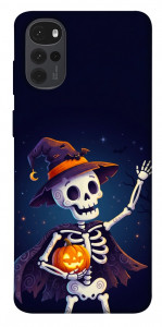 Чехол Cartoon skeleton для Motorola Moto G22